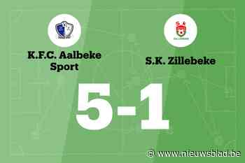 FC Aalbeke Sport B wint spektakelwedstrijd van SK Zillebeke