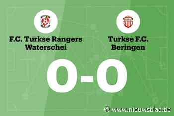 Duel tussen Turkse Rangers en Turkse FC blijft doelpuntloos