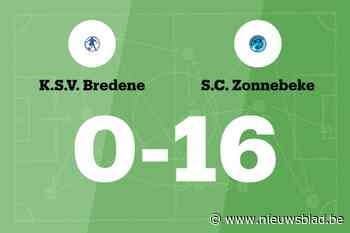 SC Zonnebeke haalt uit tegen SV Bredene C