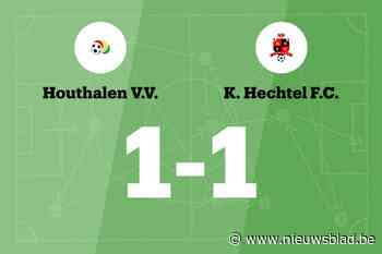 Houthalen VV speelt thuis gelijk tegen Hechtel