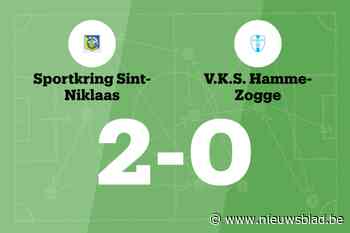 SKN Sint-Niklaas B wint de wedstrijd tegen VKS Hamme-Zogge B en beslist in de eerste helft