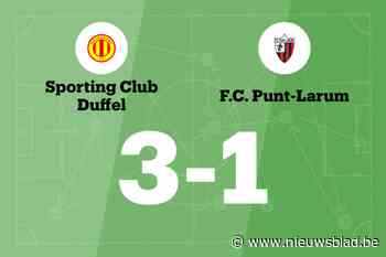 Ook SC Duffel houdt Punt-Larum van overwinning af