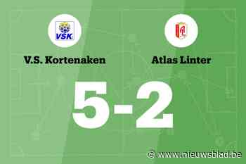 VS Kortenaken wint spektakelwedstrijd van Atlas Linter