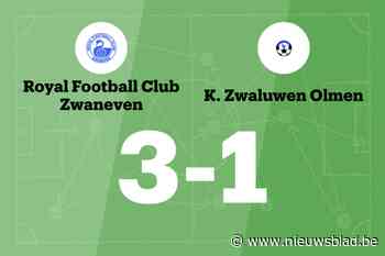 Olmen nog steeds zonder winst na verlies tegen Zwaneven