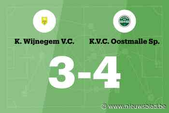 Oostmalle wint uit van Wijnegem