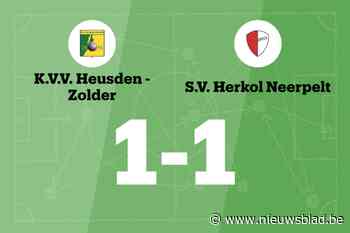 Heusden-Zolder en Herkol delen de punten