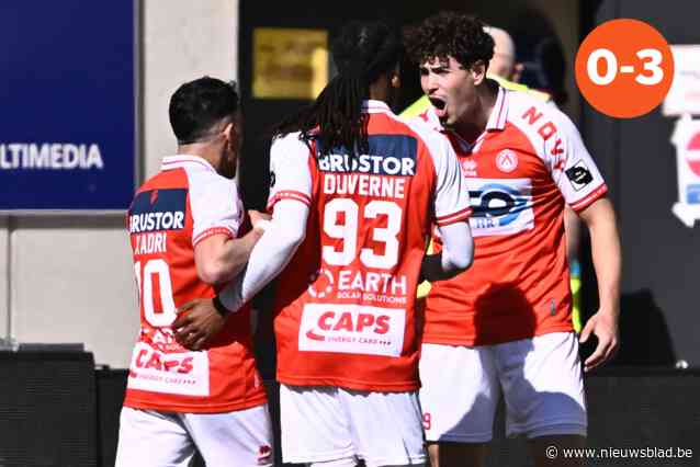 KV Kortrijk is nog niet uitgeteld in degradatiestrijd na klinkende zege tegen moedeloos Sint-Truiden