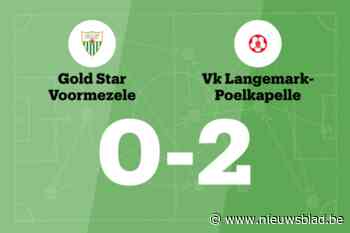 Geen verbetering voor GS Voormezele na verlies tegen VK Langemark-Poelkapelle
