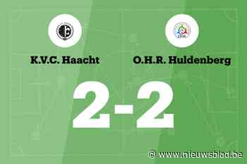 Eindelijk een punt voor OHR Huldenberg B