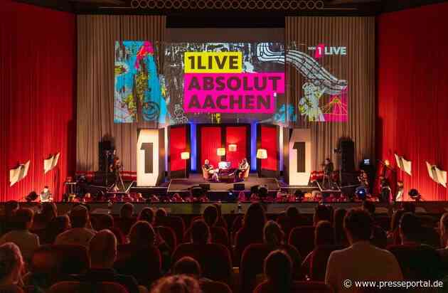 1LIVE feiert erfolgreiches „Absolut Aachen“-Wochenende mit 10.000 Besucherinnen und Besuchern