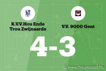 HT Zwijnaarde verslaat VV 9000 Gent en blijft winnen