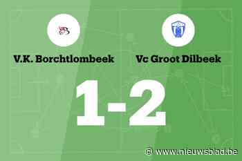 Groot-Dilbeek B beëindigt reeks nederlagen in de wedstrijd tegen Borchtlombeek B