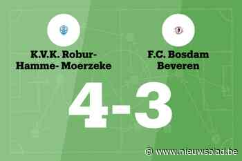 Philips scoort twee keer voor KVK Robur Hamme-Moerzeke in wedstrijd tegen Bosdam Beveren
