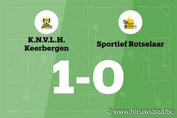 Eindelijk een overwinning voor KNV Keerbergen