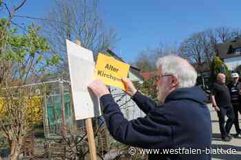 Neuer Gehweg in Exter heißt nun „Alter Kirchpad“