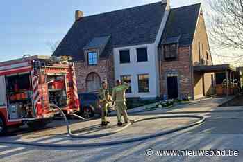 Veel schade aan tuinhuis na brand