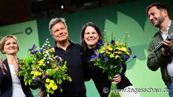 Kleiner Parteitag der Grünen: Ein Abschied und viel Ungewissheit