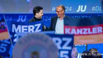 "Kein Kanzlerwahlverein mehr": Junge-Union-Chef warnt Merz und erhöht den Druck