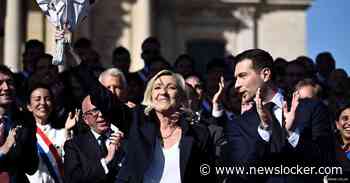 Ingetogen boosheid bij Le Pen-betogers in Parijs: ‘Dit is een regelrechte aanval op de democratie’