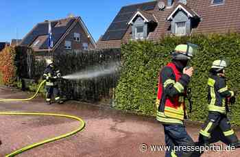 FW-Schermbeck: Heckenbrand