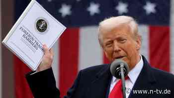 "Maximales Druckmittel": Trump-Minister: Mehr als 50 Länder wollen über Zölle verhandeln