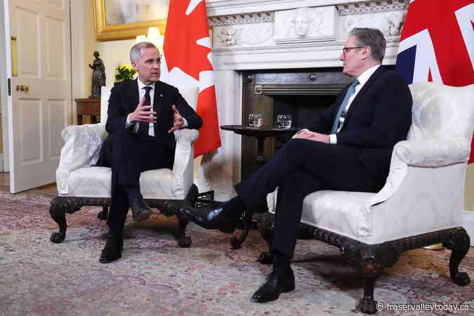 Carney, Starmer discuss deeper trade ties in response to Trump’s tariff war