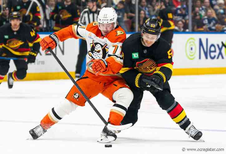 Ducks aim to rebound at home against Oilers