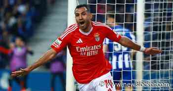Vangelis Pavlidis (ex-Willem II en AZ) schittert met hattrick voor Benfica tegen FC Porto