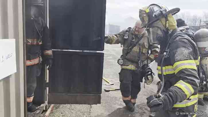 Getzville Fire Company trains firefighters how to rescue one of their own