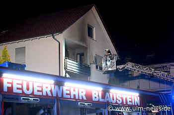 Wohnhausbrand in Blaustein - schnelles Eingreifen verhindert Schlimmeres