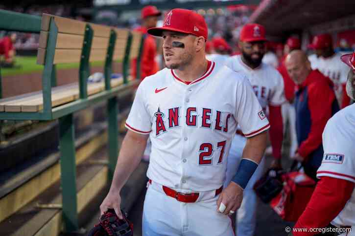 Angels use Mike Trout as designated hitter for 2nd consecutive game
