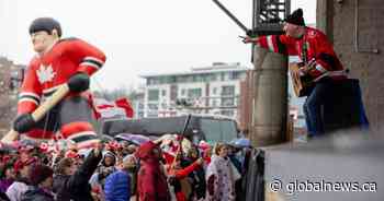 ‘Hands off’: Across Canada, protesters rally against Trump