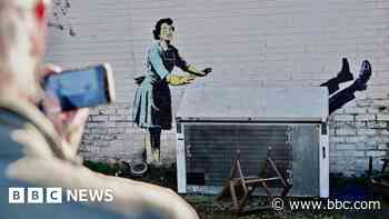 What To Do If You Wake Up With A Banksy On Your House