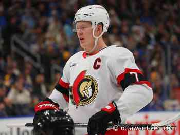 Ottawa Senators captain Brady Tkachuk is closing in on a return
