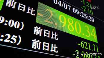 Zollschock schürt Angst vor Finanzkrise – Börse Tokio bricht bis zu acht Prozent ein