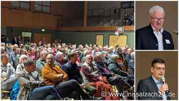 Windräder in Neumarkt-St. Veit: Da ist selbst die Tribüne in der Mehrzweckhalle gefüllt
