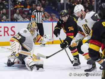 Golden Knights 3, Canucks 2: Lots of fight but not enough punch