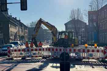 Änderung in Baustelle Weseler Straße