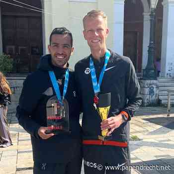 AV Passaat atleet Roy Hoornweg tweede tijdens de Patras half marathon in Griekenland