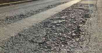 Council to treat 'dangerous' Wirral road with massive potholes