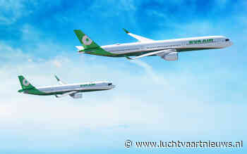 Airbus bevestigt aanvullende order van EVA Air voor A350 en A321neo