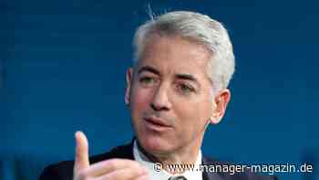 Kurssturz an der Börse: Bill Ackman ist erste Wall-Street-Größe, die sich gegen Donald Trump stelltgen Trump