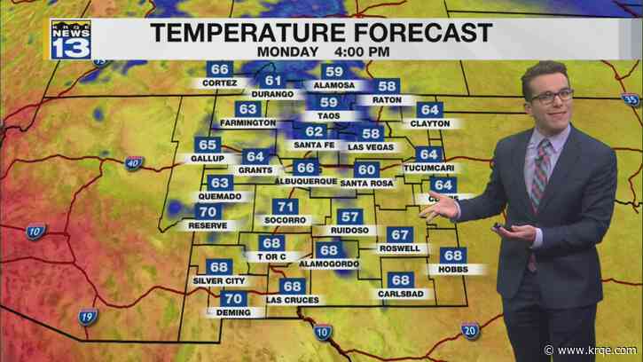 Patchy freezing mist to start than hotter ahead
