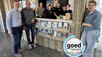 Leerlingen uit Diest werken twee jaar aan nieuwe balie voor ’t Vloot in het Schulensmeer