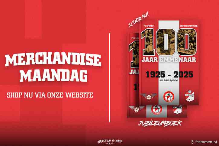Merchandise Maandag: Boek “100 jaar Emmenaar” door Leo Oldenburger
