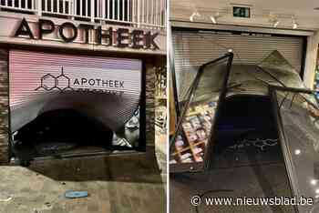 Rijverbod en boete voor man (45) die gevel apotheek ramt en vluchtmisdrijf pleegt: “Hij was in paniek”