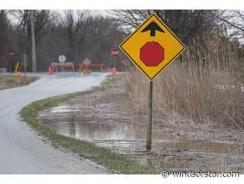 Windsor area flood watch downgraded, but water levels remain high
