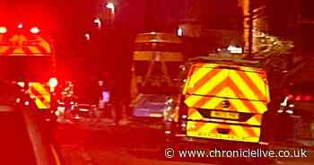 Stagecoach driver in Forest Hall crash fighting for life in hospital