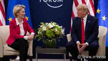 "Null-für-Null-Zölle": EU bietet USA Deal zu Freihandel mit Industriegütern an