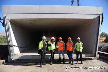 Fietstunnel onder Noordlaan levert unieke schuifoperatie op: “Wel vertraging door minder stabiele ondergrond”